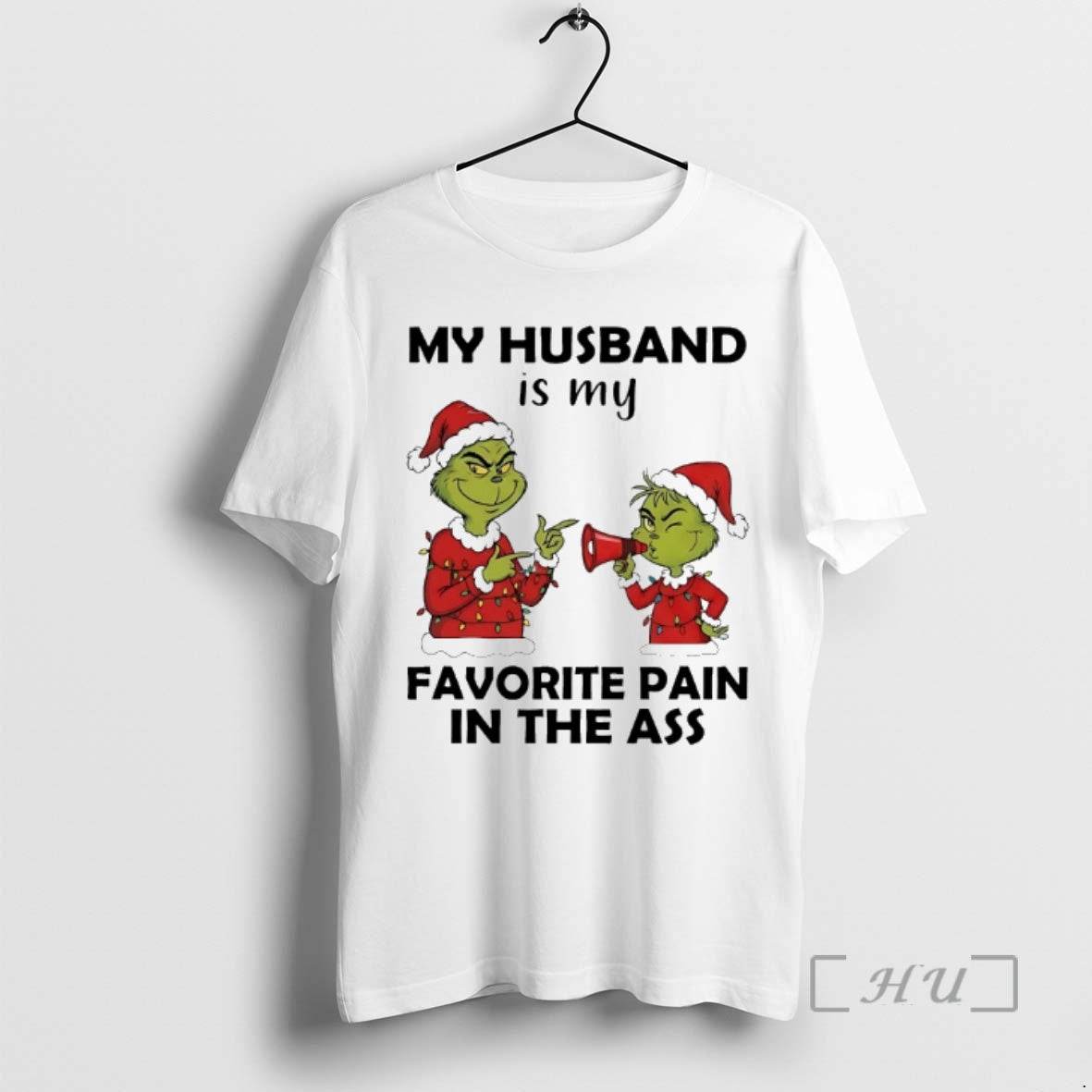 Officials Grinch My Husband Is My Favorite Pain Ass Chirstmas 2025 T-Shirts, Hoodie, Sweatshirt - T-Shirt, Sweatshirt, Hoodie