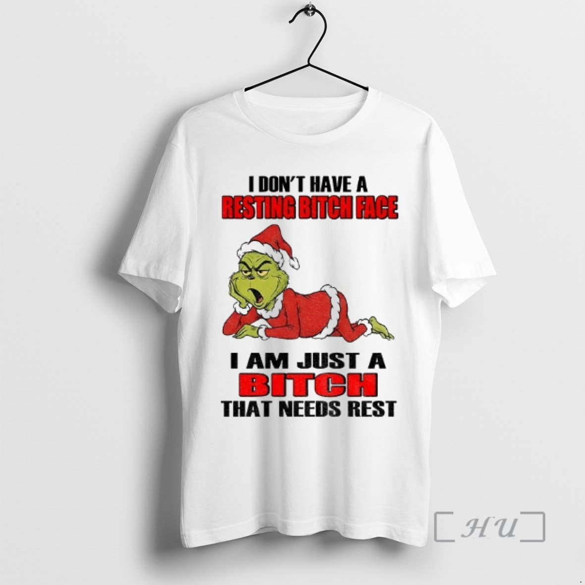 Officials Grinch Santa I Dont Have Resting Bitch Face I Am Just Bitch T-Shirts, Hoodie, Sweatshirt - T-Shirt, Sweatshirt, Hoodie