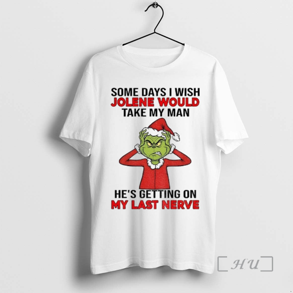 Officials Grinch Santa Some Days I Wish Jolene Would Take My Man Hes Getting T-Shirts, Hoodie, Sweatshirt - T-Shirt, Sweatshirt, Hoodie
