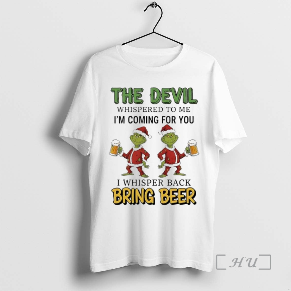 Officials Grinch Santa Suit Devil Whispered Me Im Coming You I Whisper T-Shirts, Hoodie, Sweatshirt - T-Shirt, Sweatshirt, Hoodie