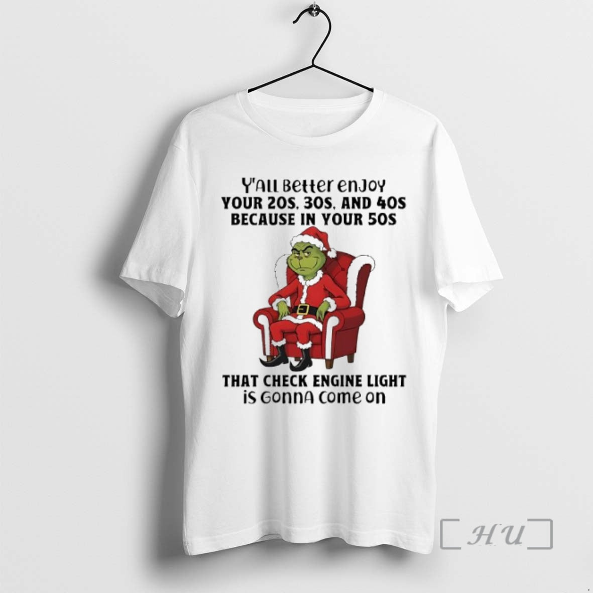Officials Grinch Santa Suit Yall Better Enjoy Your 20s 30s 40s Because Your T-Shirts, Hoodie, Sweatshirt - T-Shirt, Sweatshirt, Hoodie