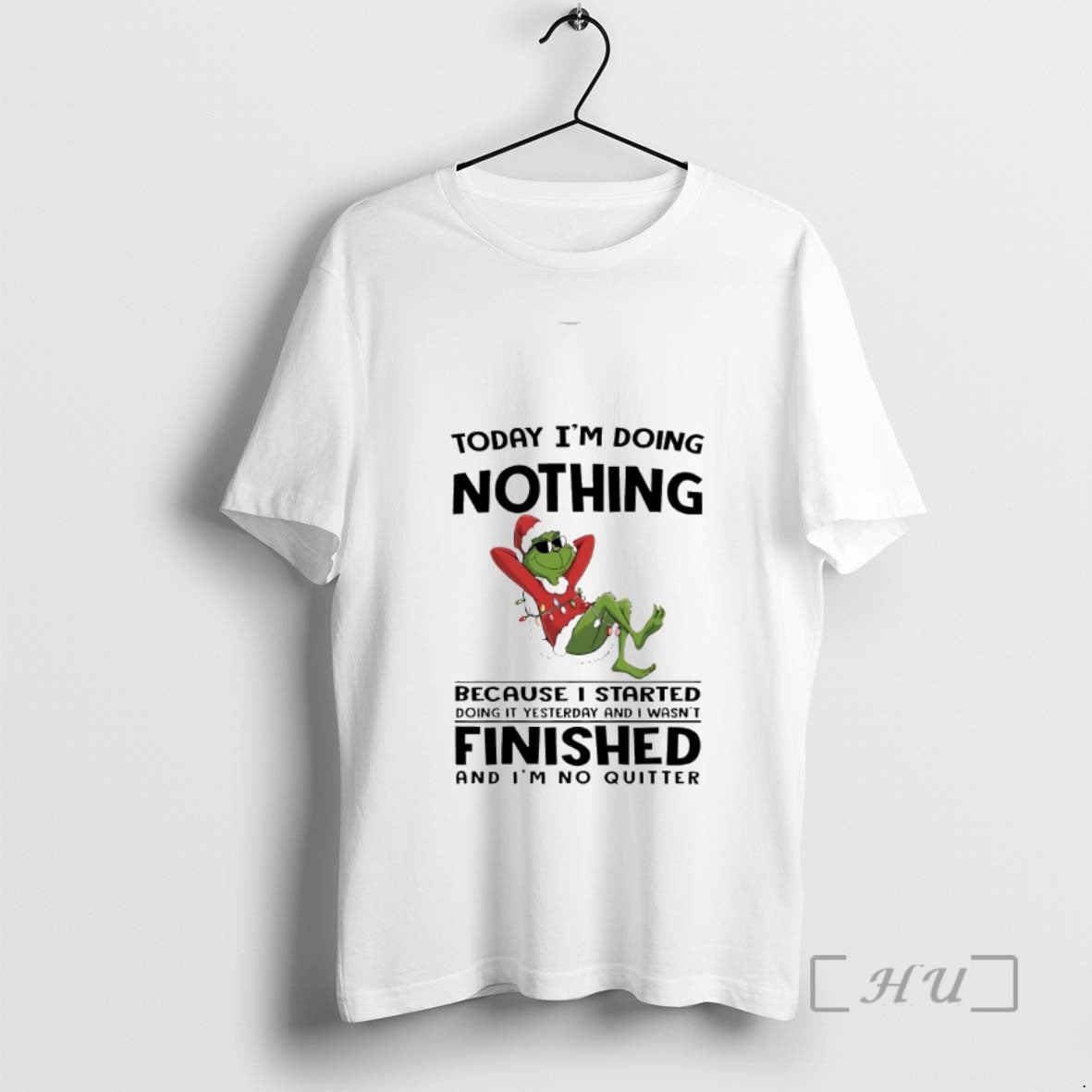 Officials Grinch Today Im Doing Nothing Because I Started Doing Yesterday 2025 T-Shirts, Hoodie, Sweatshirt - T-Shirt, Sweatshirt, Hoodie