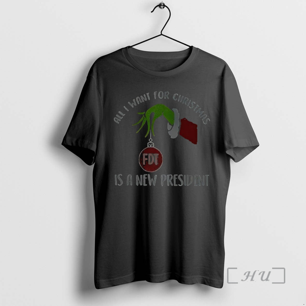 Officials Grinch Hand Fdt All I Want Is New President T-Shirts, Hoodie, Sweatshirt - T-Shirt, Sweatshirt, Hoodie