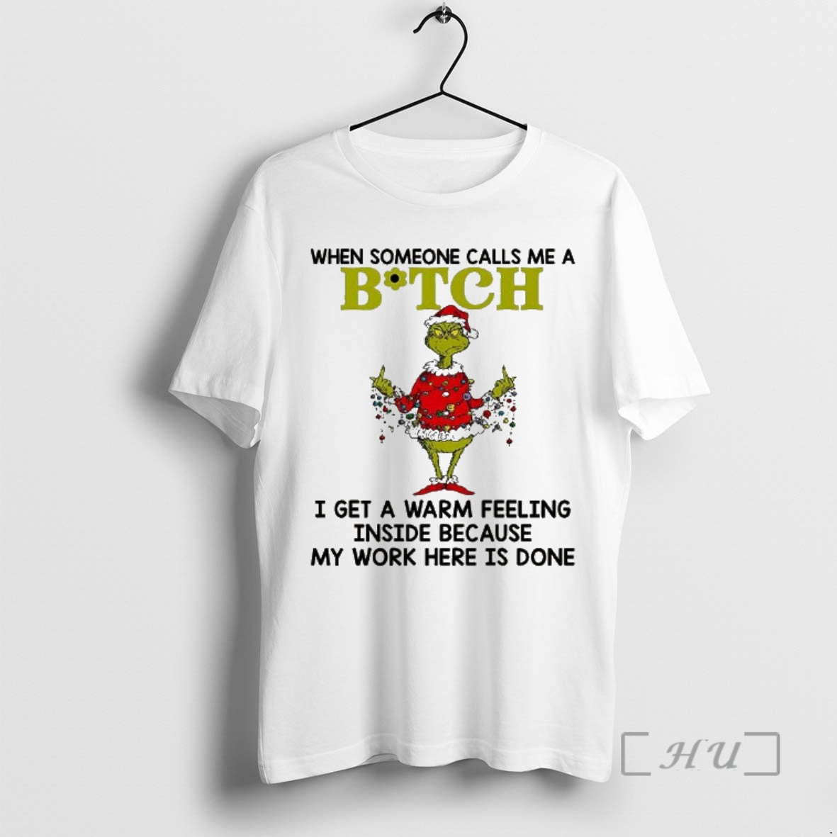 Officials Grinch Middle Finger When Someone Calls Me Bitch T-Shirts, Hoodie, Sweatshirt - T-Shirt, Sweatshirt, Hoodie