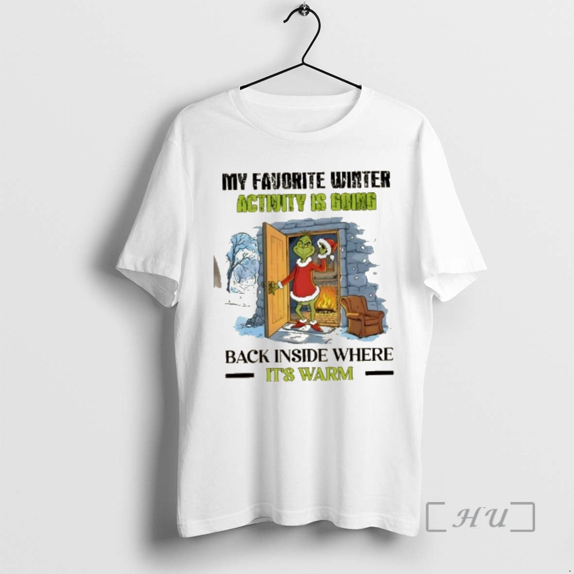 Officials Grinch My Favorite Winter Activity Is Going Back Inside Where Warm T-Shirts, Hoodie, Sweatshirt - T-Shirt, Sweatshirt, Hoodie