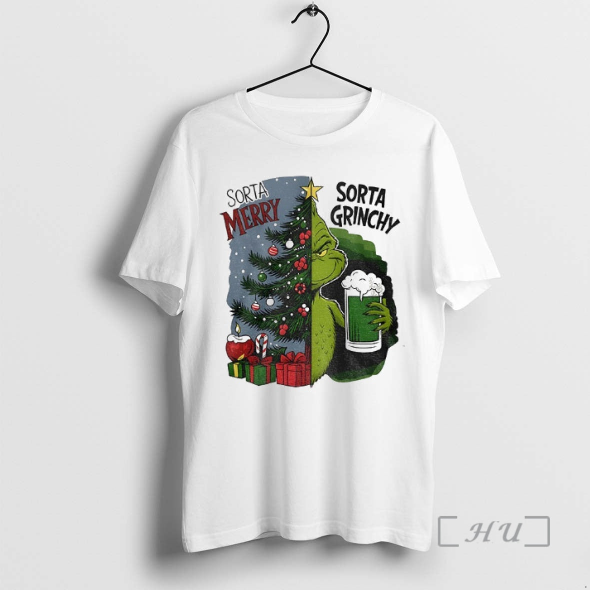 Officials Grinch Sorta Merry Sorta Grinchy Tree T-Shirts, Hoodie, Sweatshirt - T-Shirt, Sweatshirt, Hoodie