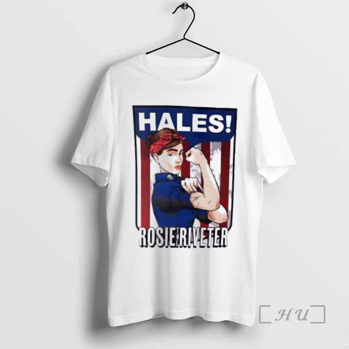 Officials Hales Rosie Riveter Strong Girl Posing Muscle T-Shirts, Hoodie, Sweatshirt - T-Shirt, Sweatshirt, Hoodie