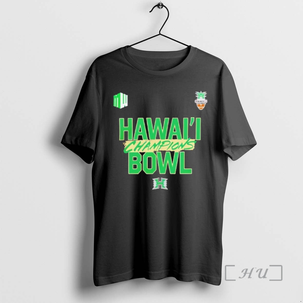 Officials Hawaii Rainbow Warriors 2025 Hawaii Bowl Champions Logo T-Shirts, Hoodie, Sweatshirt - T-Shirt, Sweatshirt, Hoodie