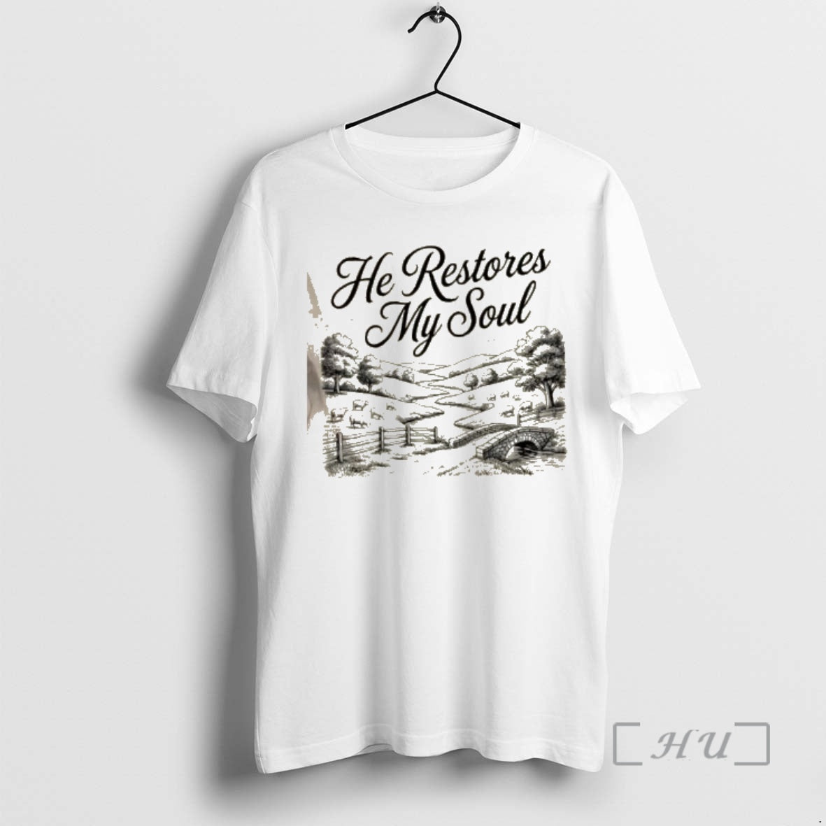 Officials He Restores My Soul T-Shirts, Hoodie, Sweatshirt - T-Shirt, Sweatshirt, Hoodie