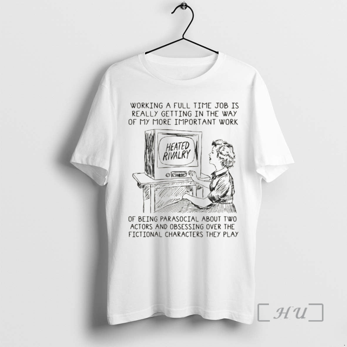 Officials Heated Rivalry Way My More Important Work Being Parasocial T-Shirts, Hoodie, Sweatshirt - T-Shirt, Sweatshirt, Hoodie