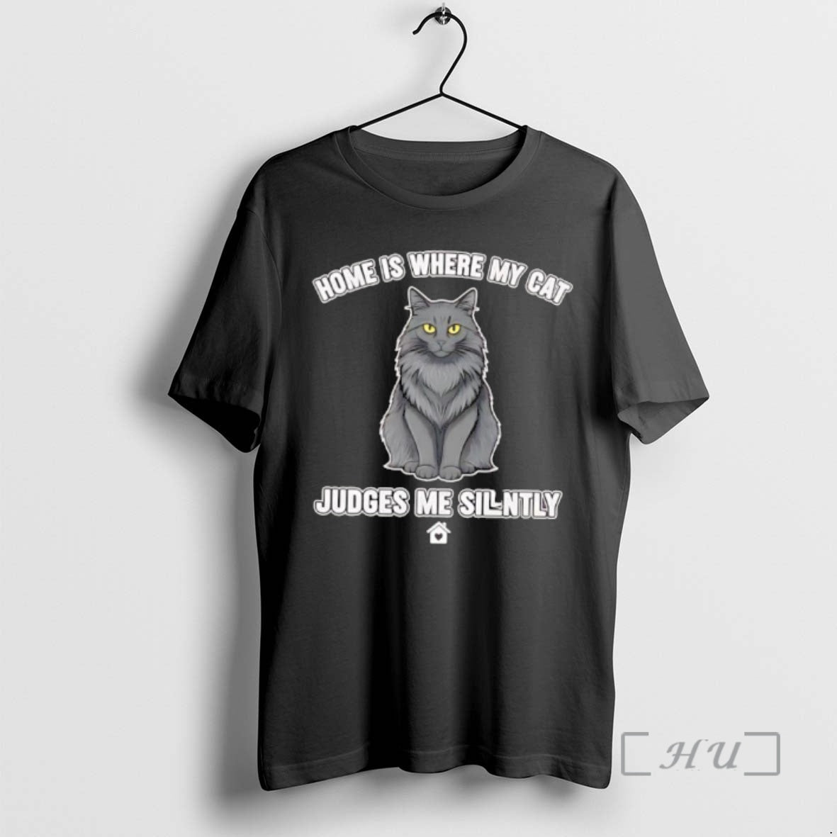 Officials Home Is Where My Cat Judges Me Silently T-Shirts, Hoodie, Sweatshirt - T-Shirt, Sweatshirt, Hoodie