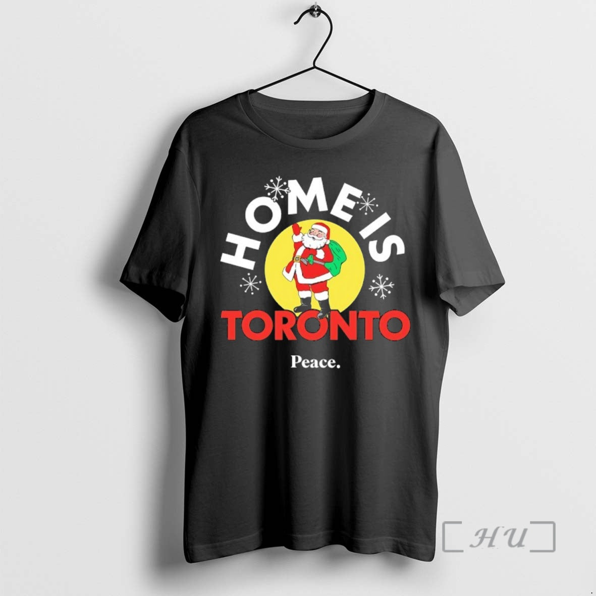 Officials Home Is Toronto Peace Santa T-Shirts, Hoodie, Sweatshirt - T-Shirt, Sweatshirt, Hoodie