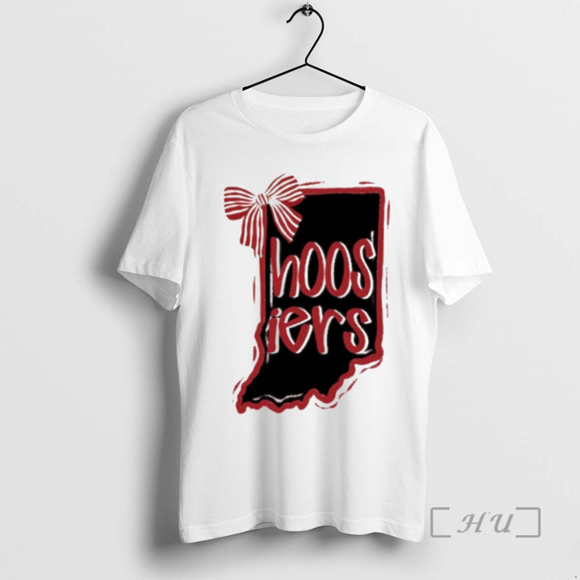 Officials Hoosiers Indiana Game Day State Outline Bow T-Shirts, Hoodie, Sweatshirt - T-Shirt, Sweatshirt, Hoodie