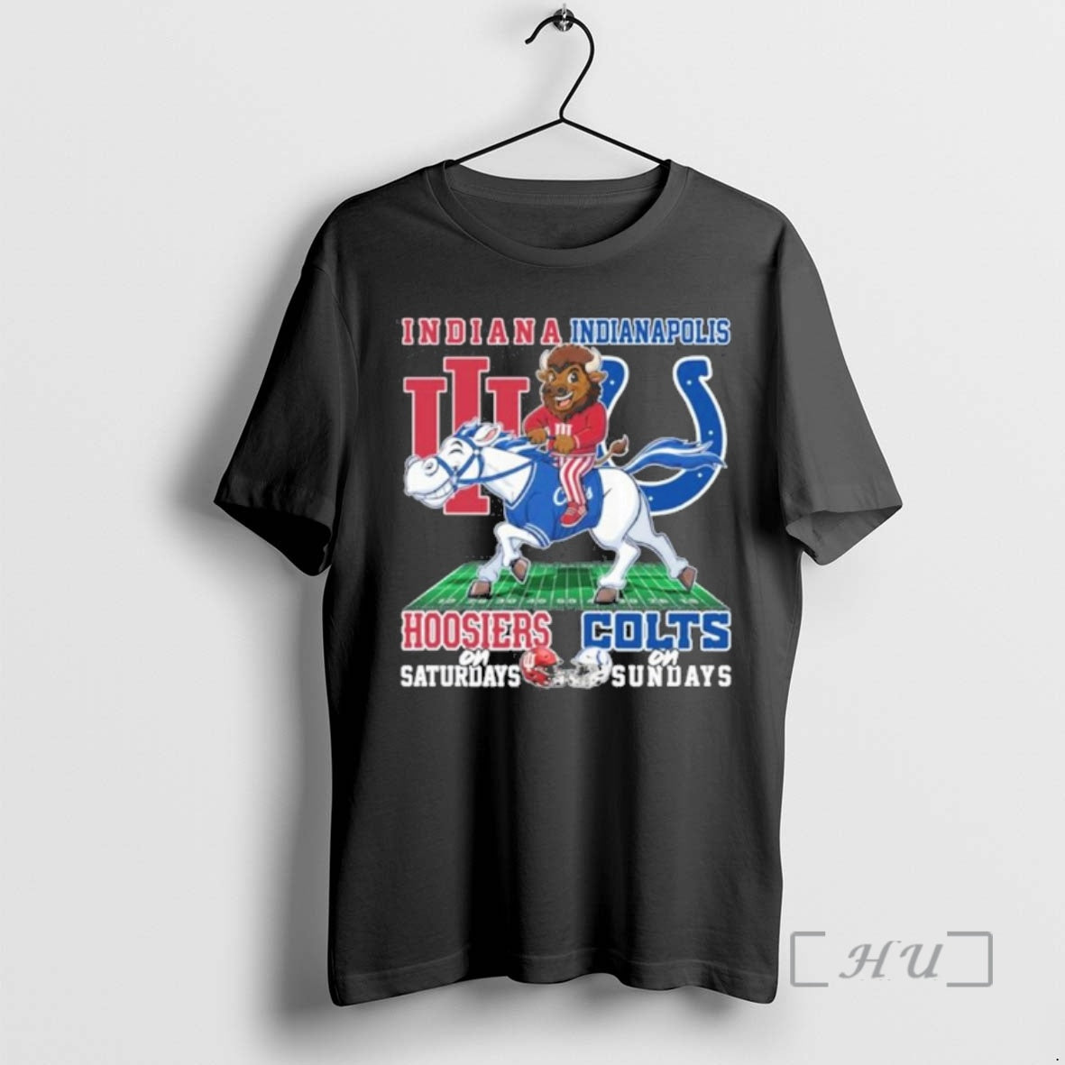 Officials Hoosiers Saturdays Colts Sundays Riding Mascots T-Shirts, Hoodie, Sweatshirt - T-Shirt, Sweatshirt, Hoodie
