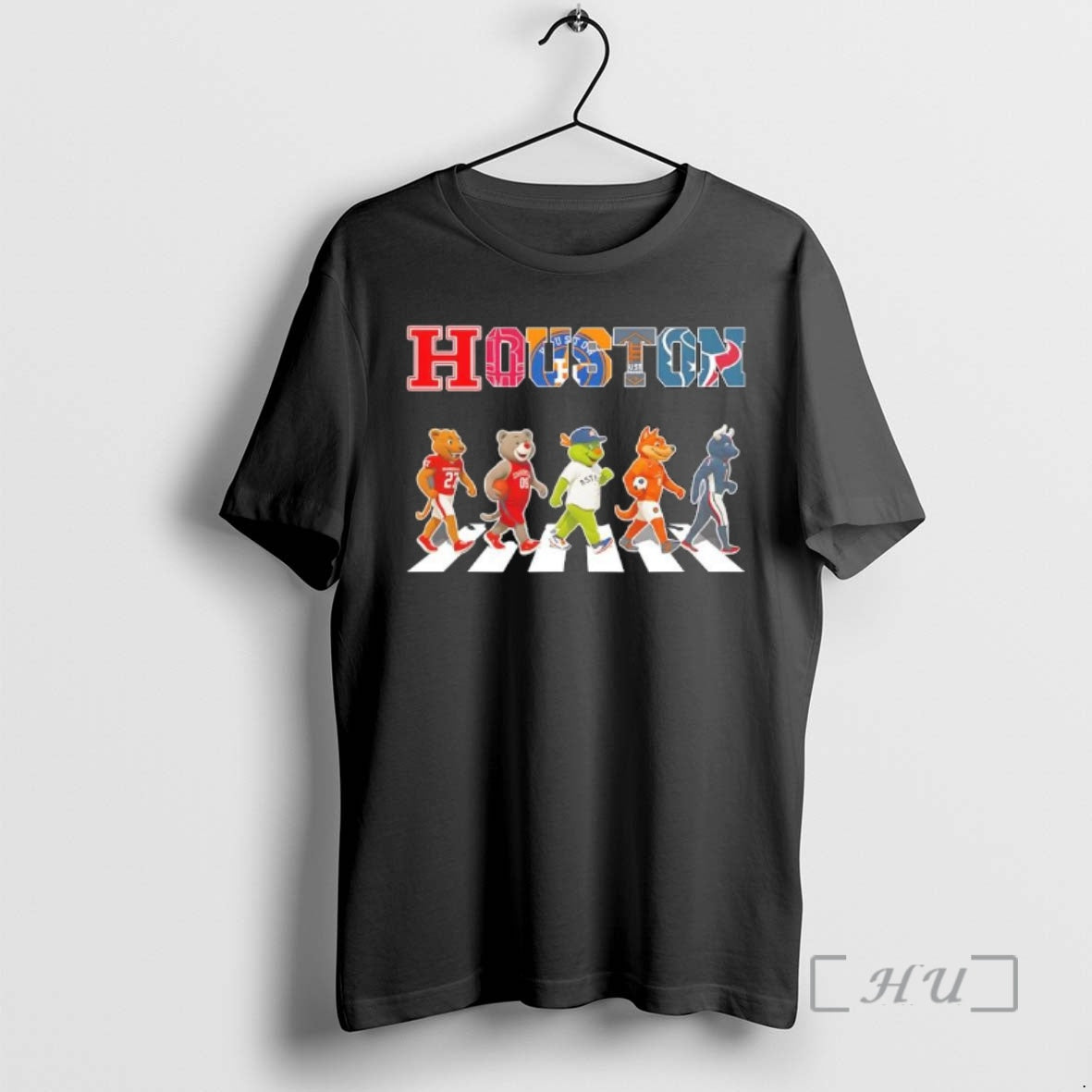 Officials Houston Mascot Sports Team Abbey Road T-Shirts, Hoodie, Sweatshirt - T-Shirt, Sweatshirt, Hoodie