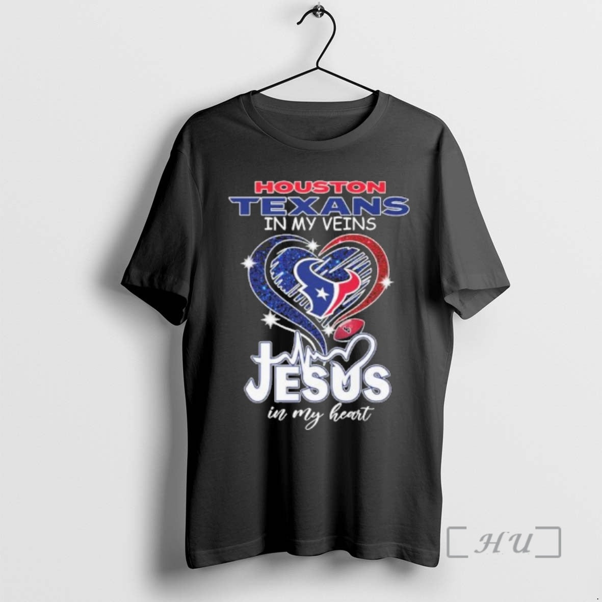 Officials Houston Texans My Veins Jesus My Heart 2026 Playoffs T-Shirts, Hoodie, Sweatshirt - T-Shirt, Sweatshirt, Hoodie