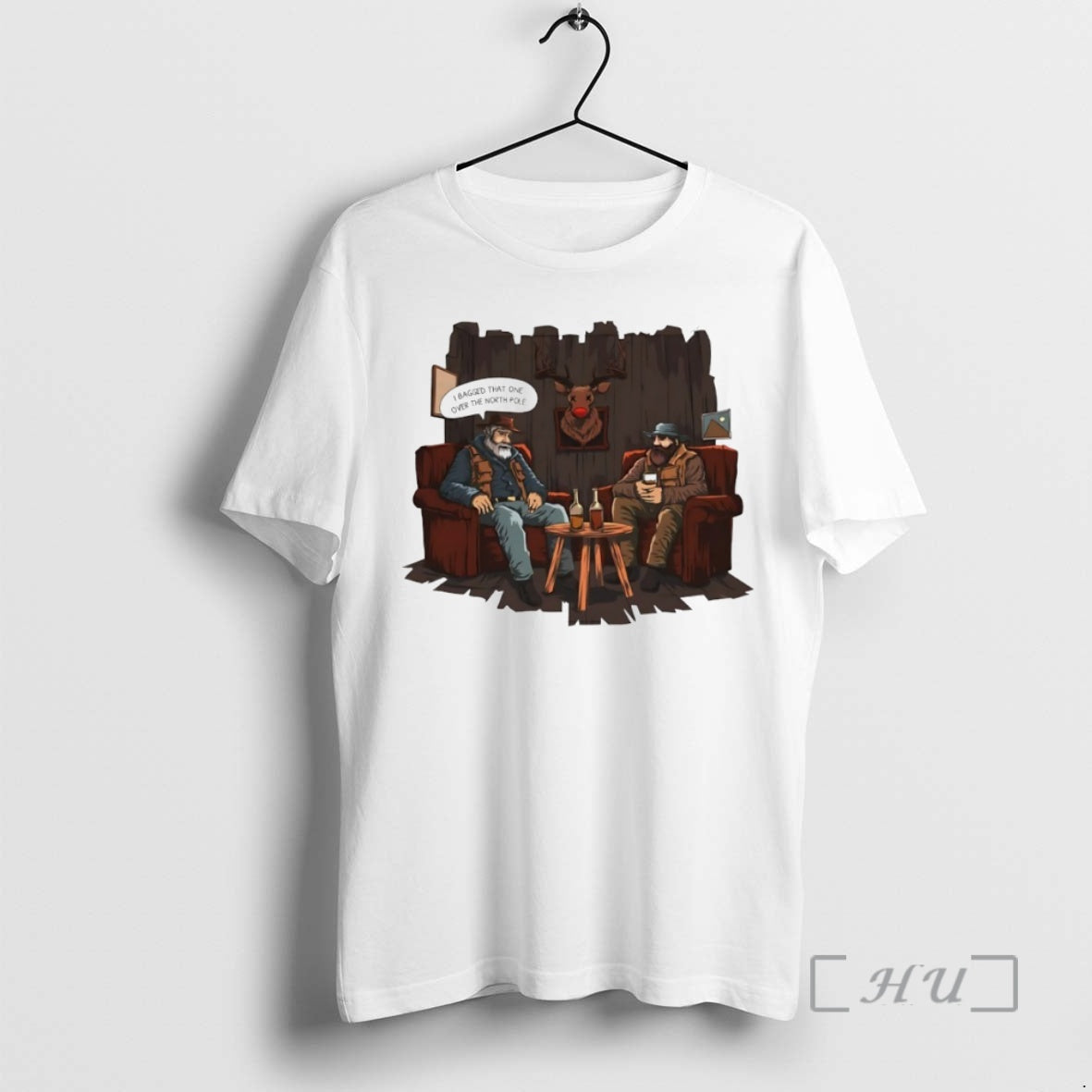 Officials Hunters Kill Taxidermy Rudolph Circle T-Shirts, Hoodie, Sweatshirt - T-Shirt, Sweatshirt, Hoodie