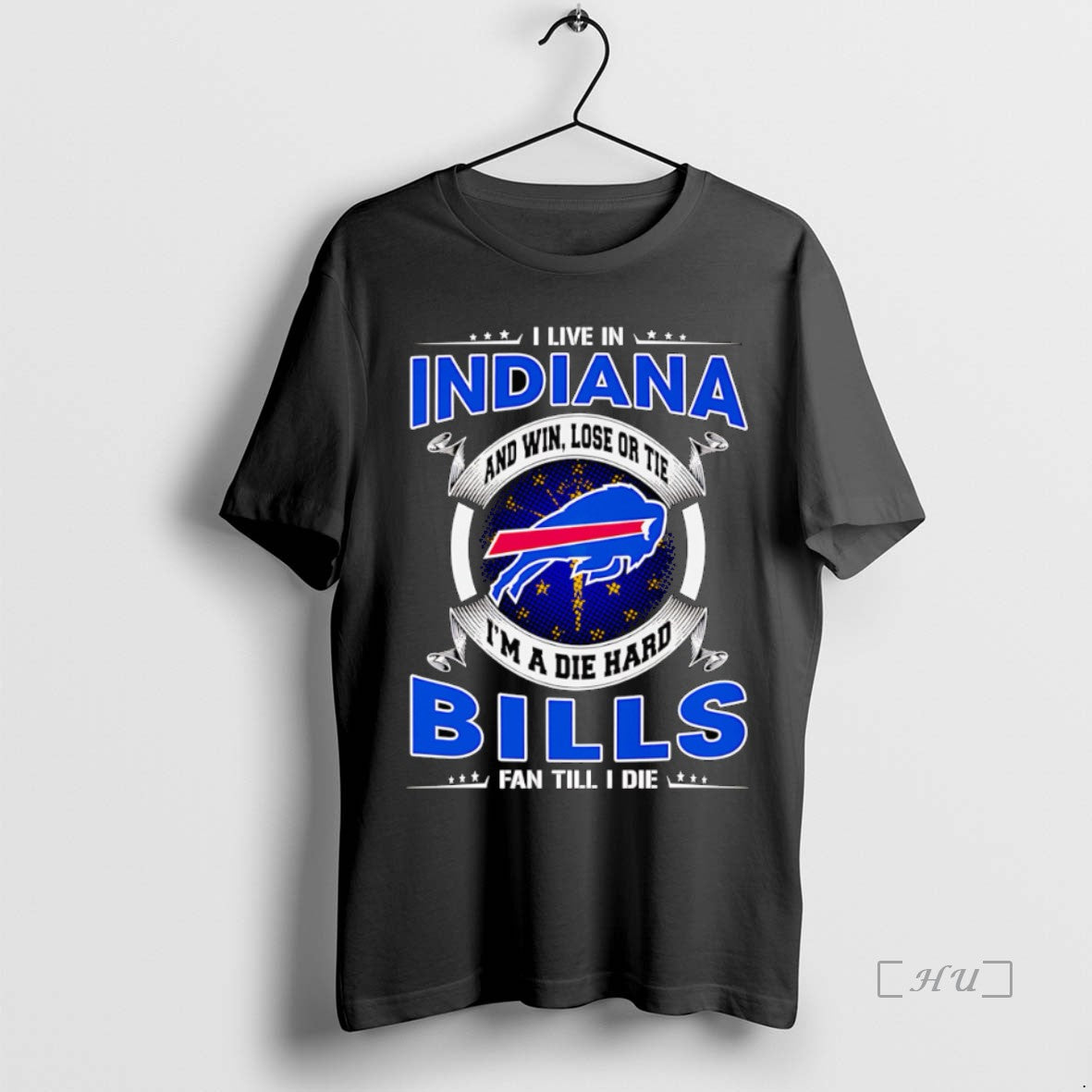 Officials I Live Indiana Win Lose Tie Im Dead Hard Buffalo T-Shirts, Hoodie, Sweatshirt - T-Shirt, Sweatshirt, Hoodie
