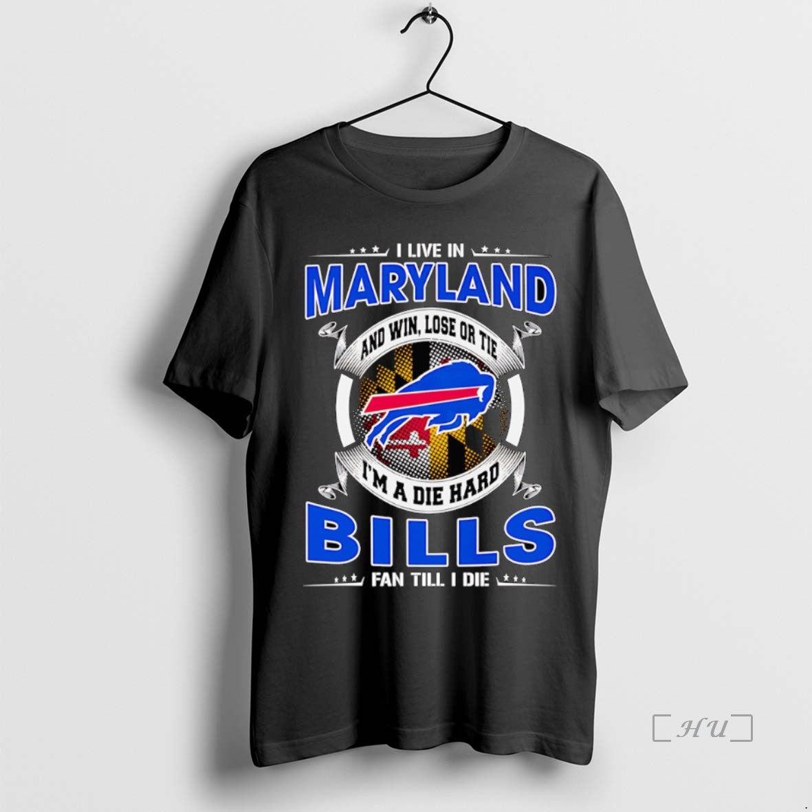 Officials I Live Maryland Win Lose Tie Im Dead Hard Buffalo T-Shirts, Hoodie, Sweatshirt - T-Shirt, Sweatshirt, Hoodie