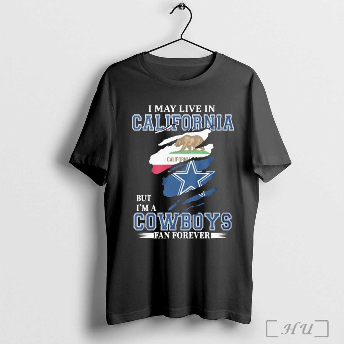 Officials I May Live California But Im Dallas Cowboys Fan Forever T-Shirts, Hoodie, Sweatshirt - T-Shirt, Sweatshirt, Hoodie