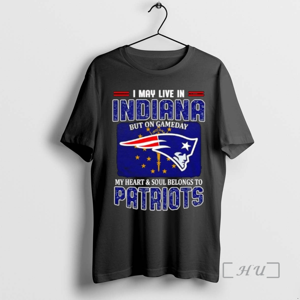 Officials I May Live Indiana But Gameday My Heart Soul Belongs Patriots T-Shirts, Hoodie, Sweatshirt - T-Shirt, Sweatshirt, Hoodie