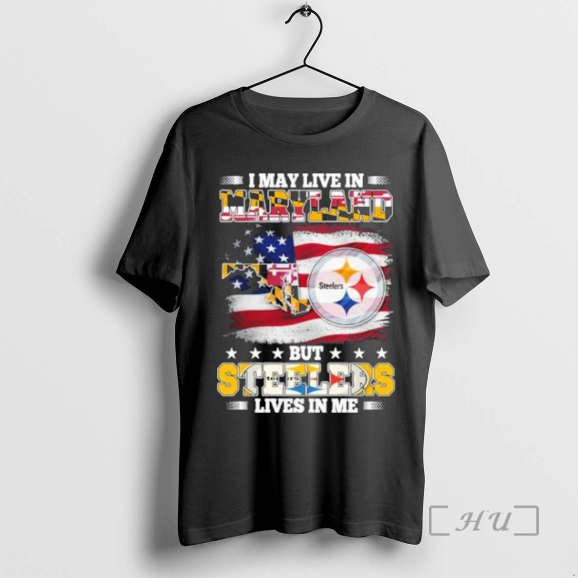Officials I May Live Maryland But Steelers Lives Me T-Shirts, Hoodie, Sweatshirt - T-Shirt, Sweatshirt, Hoodie