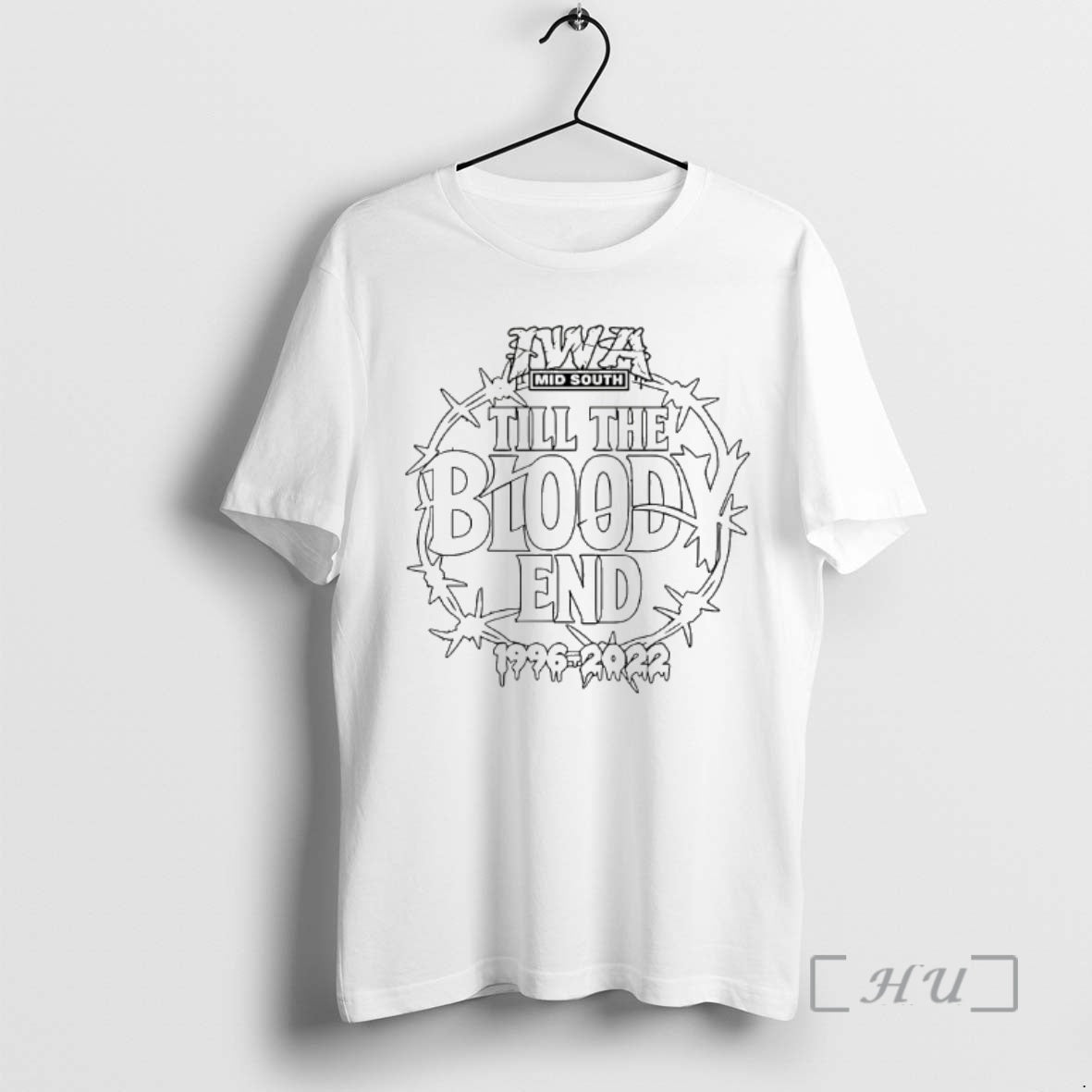 Officials Iwa Mid South Till Bloody End 1996 2022 T-Shirts, Hoodie, Sweatshirt - T-Shirt, Sweatshirt, Hoodie