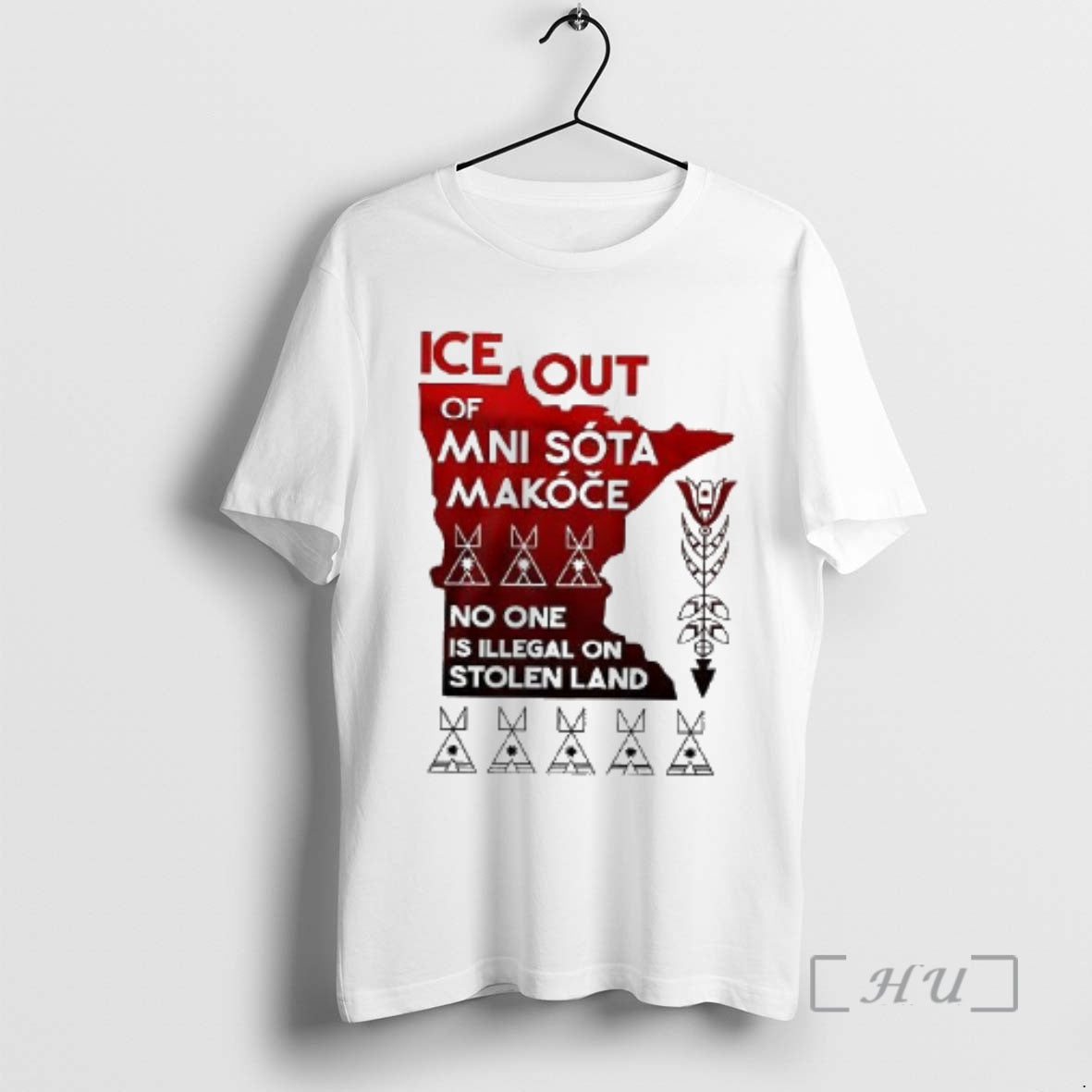Officials Ice Out Mni Sota Makoce No One Is Illegal Stolen Land Woman T-Shirts, Hoodie, Sweatshirt - T-Shirt, Sweatshirt, Hoodie