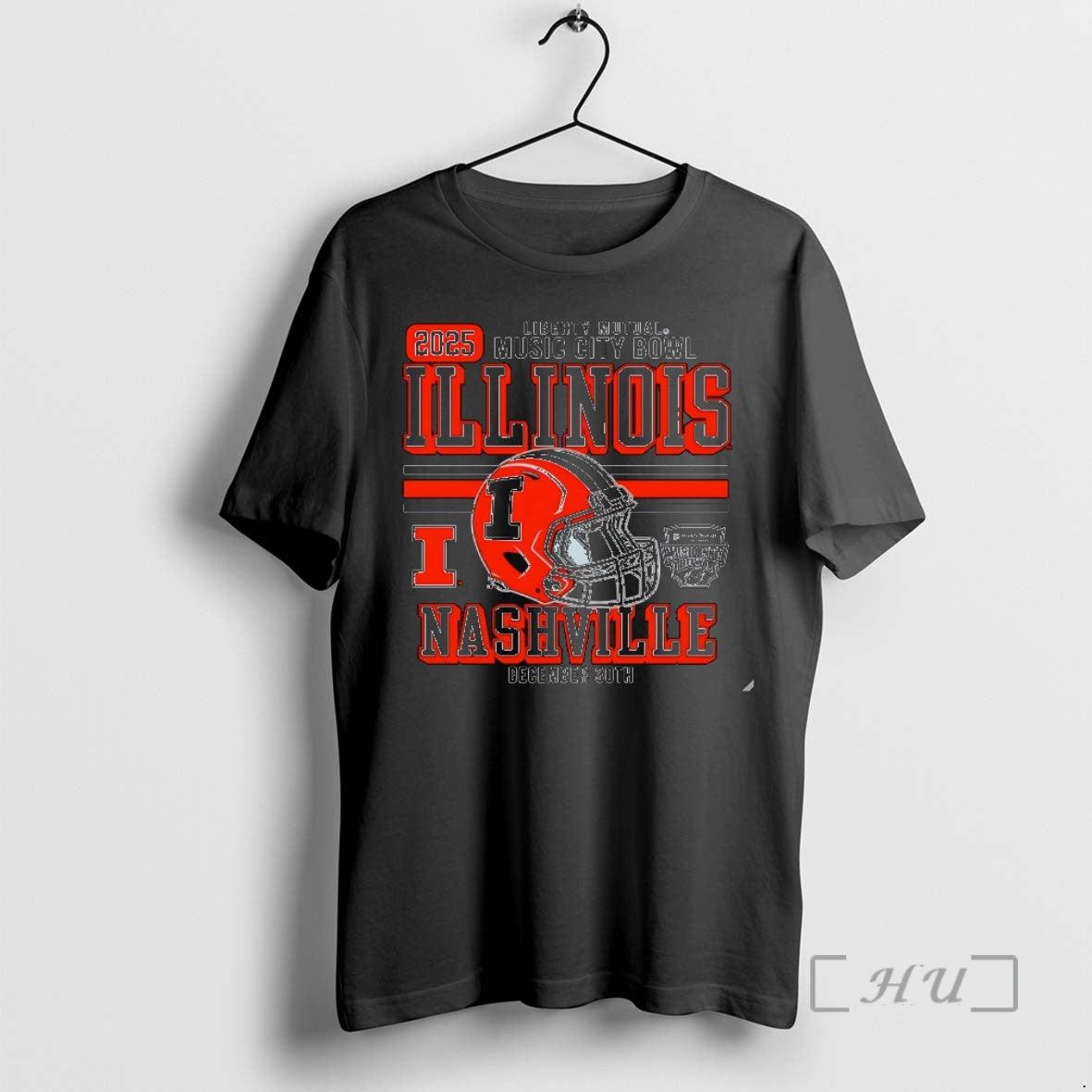 Officials Illinois Football 2025 Music City Bowl Helmet T-Shirts, Hoodie, Sweatshirt - T-Shirt, Sweatshirt, Hoodie