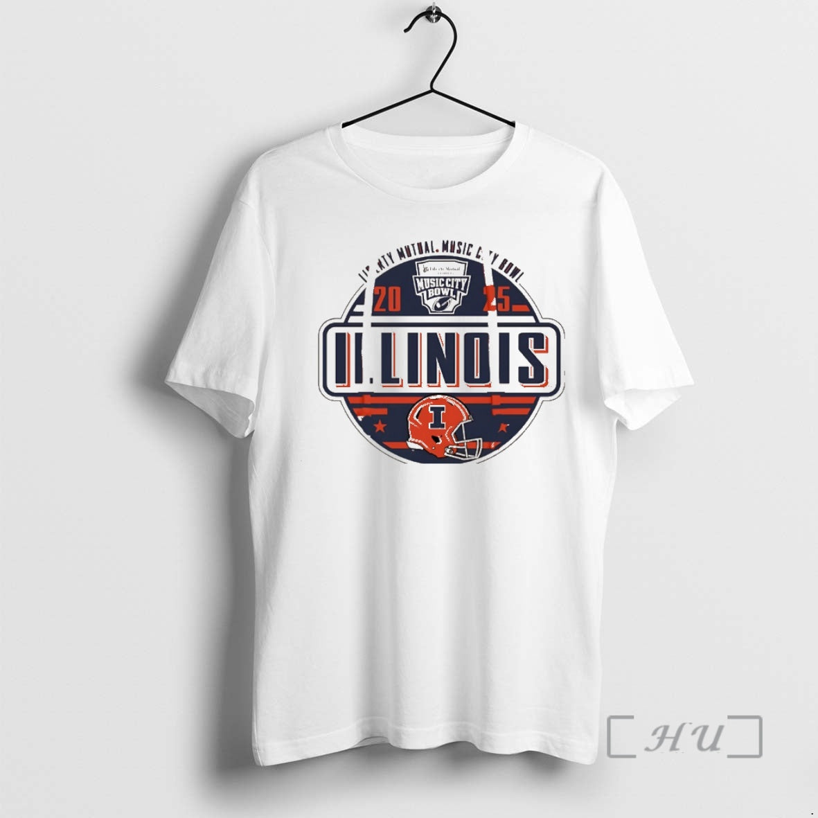 Officials Illinois Football 2025 Music City Bowl Logo T-Shirts, Hoodie, Sweatshirt - T-Shirt, Sweatshirt, Hoodie