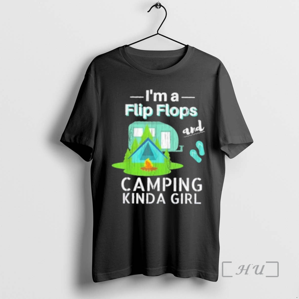 Officials Im Flip Flops Camping Kinda Girl T-Shirts, Hoodie, Sweatshirt - T-Shirt, Sweatshirt, Hoodie