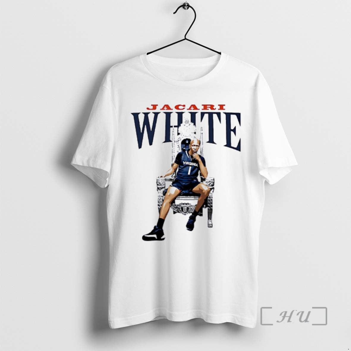 Officials Jacari White 6 Virginia Cavaliers Basketball Illustrated T-Shirts, Hoodie, Sweatshirt - T-Shirt, Sweatshirt, Hoodie