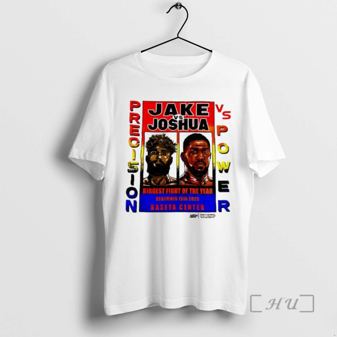 Officials Jake Vs Joshua Precision Vs Power Biggest Fight Year T-Shirts, Hoodie, Sweatshirt - T-Shirt, Sweatshirt, Hoodie