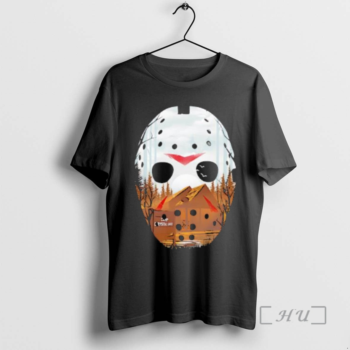 Officials Jason Voorhees Mask Moon Over Lake T-Shirts, Hoodie, Sweatshirt - T-Shirt, Sweatshirt, Hoodie