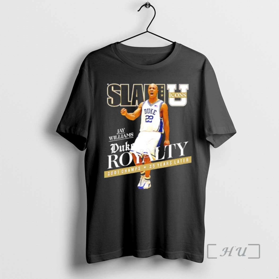 Officials Jay Williams Duke Royalty 2001 Champs 25 Years Later Slam Cover T-Shirts, Hoodie, Sweatshirt - T-Shirt, Sweatshirt, Hoodie