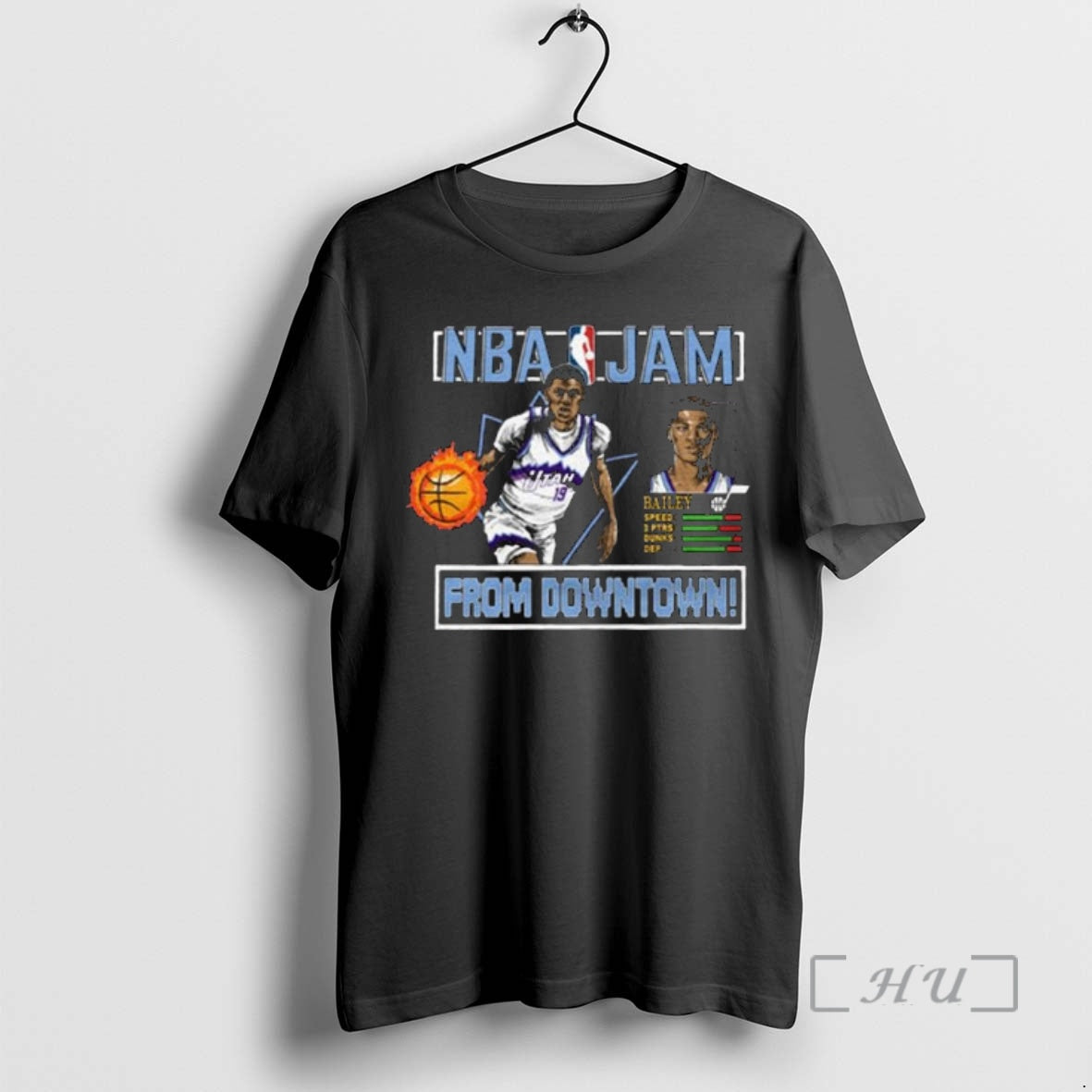 Officials Jazz Ace Bailey Nba Jam Downtown T-Shirts, Hoodie, Sweatshirt - T-Shirt, Sweatshirt, Hoodie