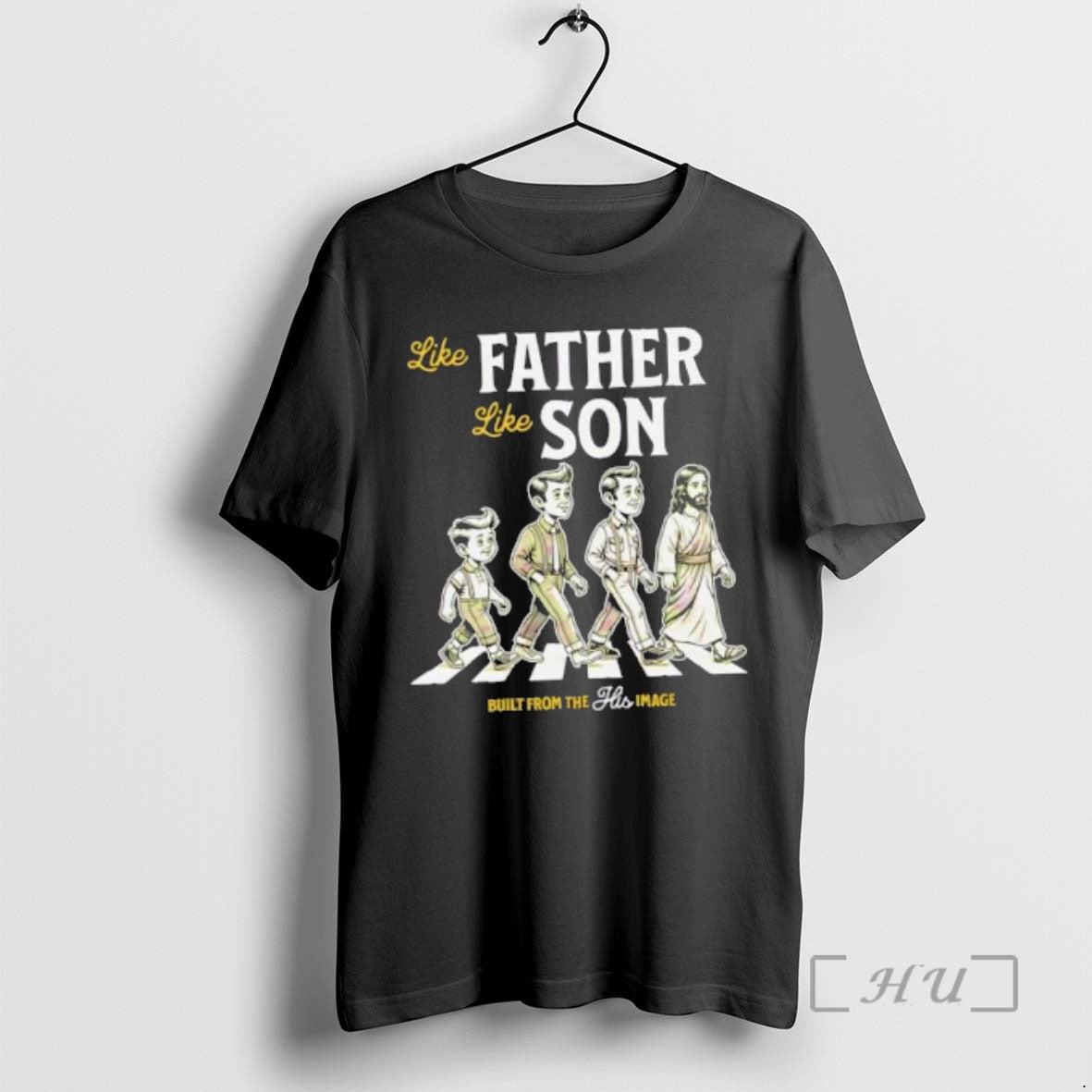 Officials Jesus Like Father Like Son Abbey Road Built Image T-Shirts, Hoodie, Sweatshirt - T-Shirt, Sweatshirt, Hoodie