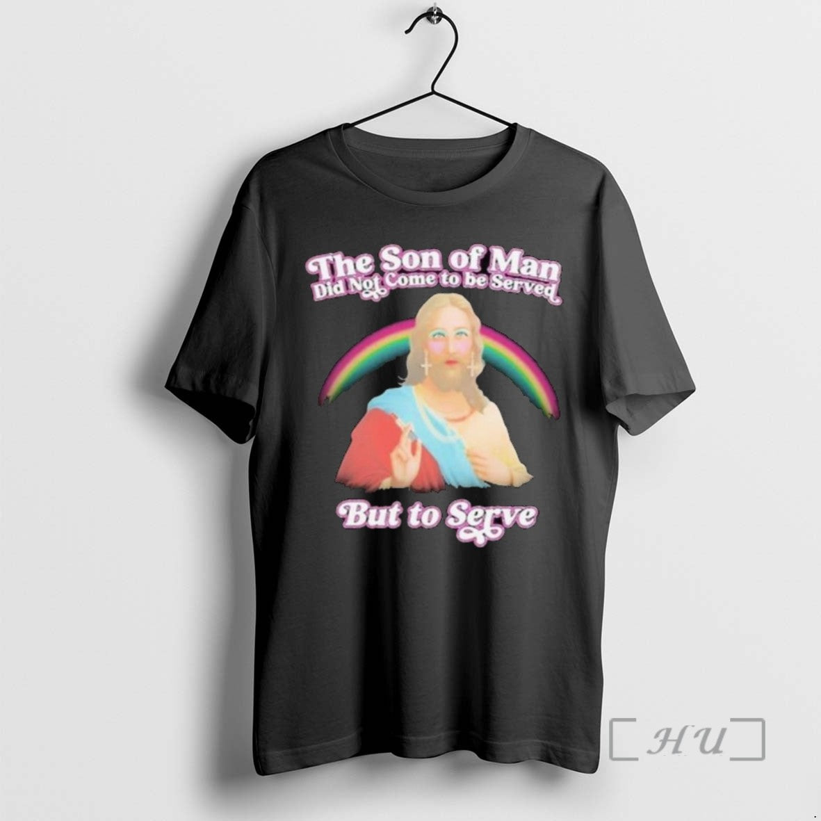 Officials Jesus Son Man Did Not Came Serve But Serve Rainbow T-Shirts, Hoodie, Sweatshirt - T-Shirt, Sweatshirt, Hoodie