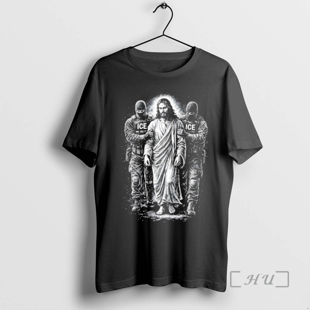 Officials Jesus Arrested Anti Ice Sarcastic Immigrant Rights Political Protest T-Shirts, Hoodie, Sweatshirt - T-Shirt, Sweatshirt, Hoodie