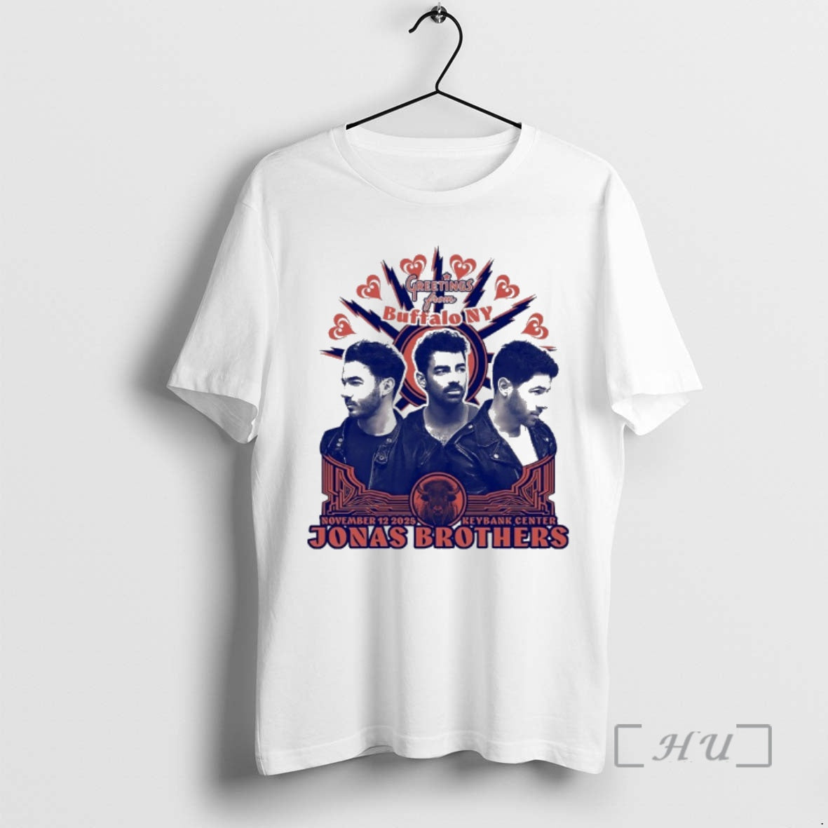 Officials Jonas Brothers Greetings Buffalo Ny Keybank Center 2025 T-Shirts, Hoodie, Sweatshirt - T-Shirt, Sweatshirt, Hoodie