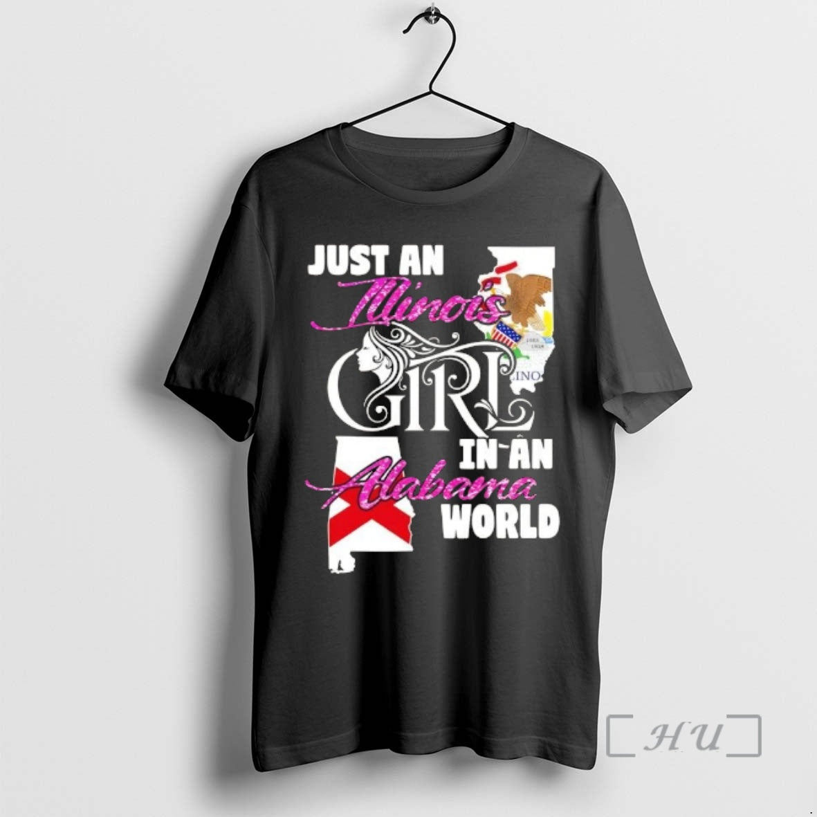 Officials Just Illinois Girl Alabama World T-Shirts, Hoodie, Sweatshirt - T-Shirt, Sweatshirt, Hoodie