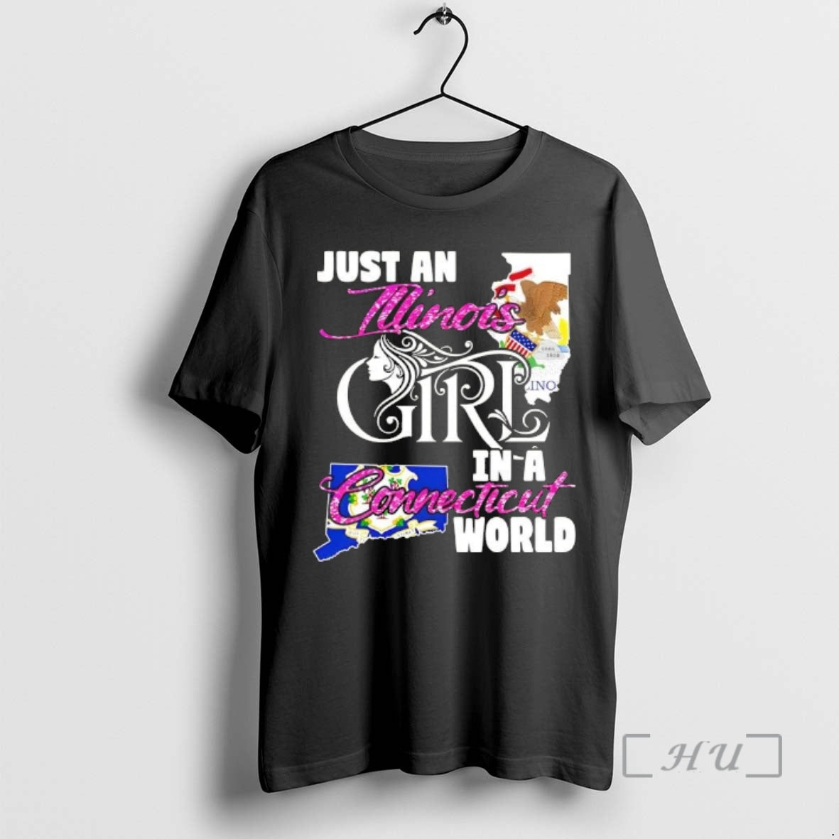 Officials Just Illinois Girl Connecticut World T-Shirts, Hoodie, Sweatshirt - T-Shirt, Sweatshirt, Hoodie