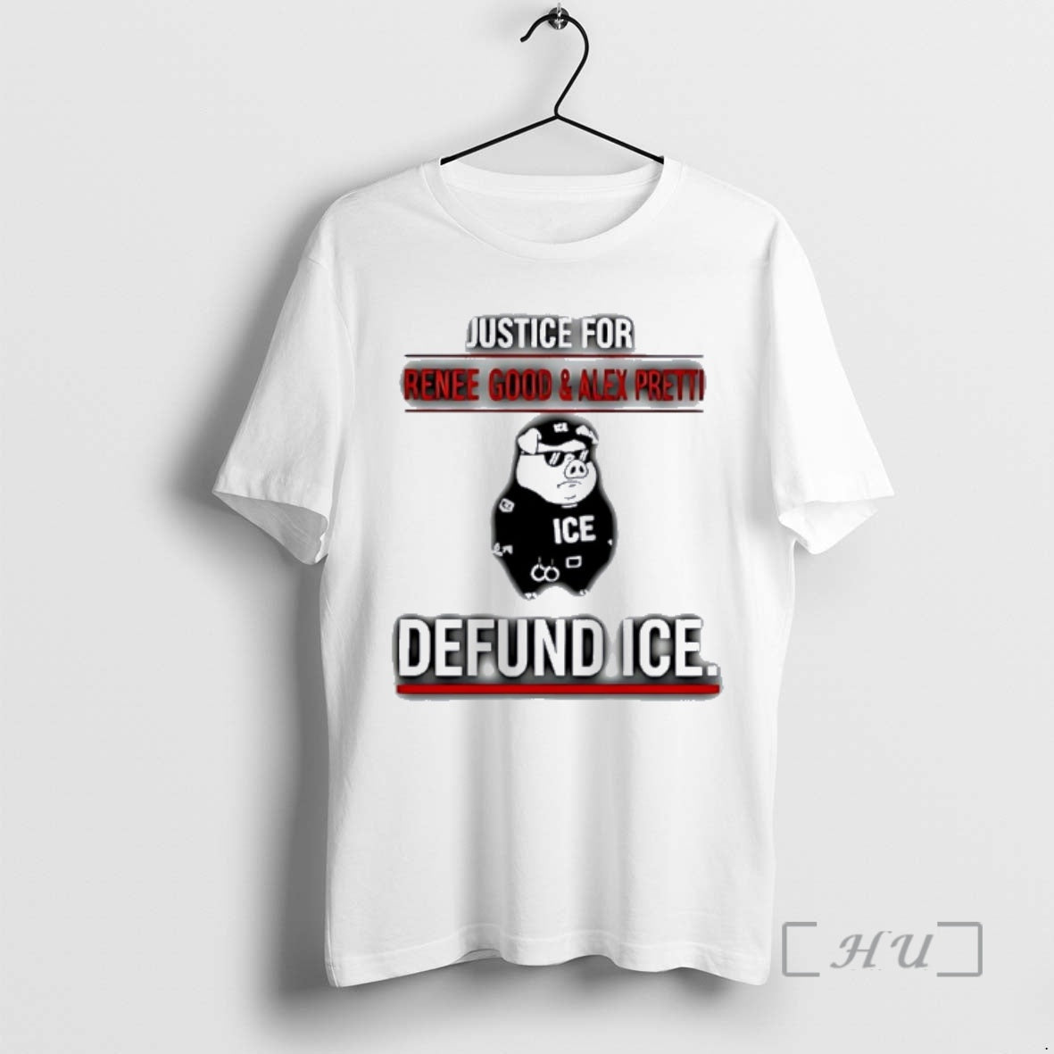 Officials Justice Renee Good Alex Pretti Defund Ice Pig T-Shirts, Hoodie, Sweatshirt - T-Shirt, Sweatshirt, Hoodie