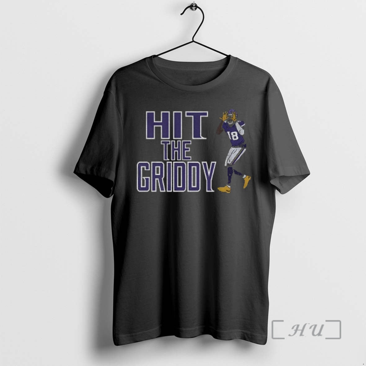 Officials Justin Jefferson Minnesota Vikings Hit Griddy Football T-Shirts, Hoodie, Sweatshirt - T-Shirt, Sweatshirt, Hoodie