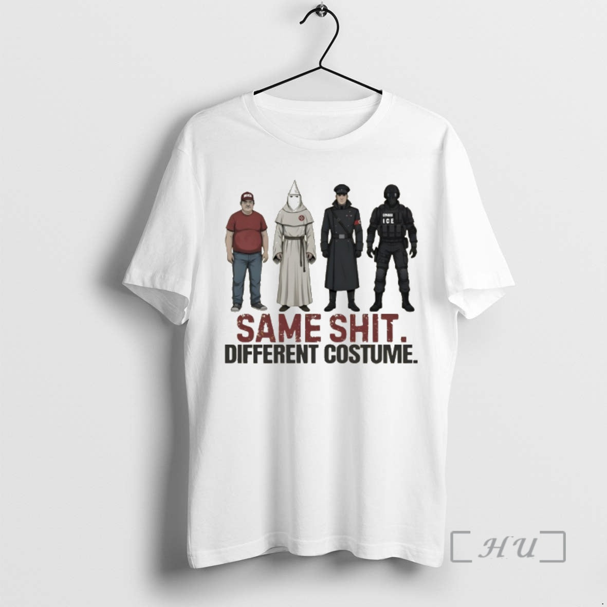 Officials Kkk Police Same Shit Different Costume Maga Political T-Shirts, Hoodie, Sweatshirt - T-Shirt, Sweatshirt, Hoodie