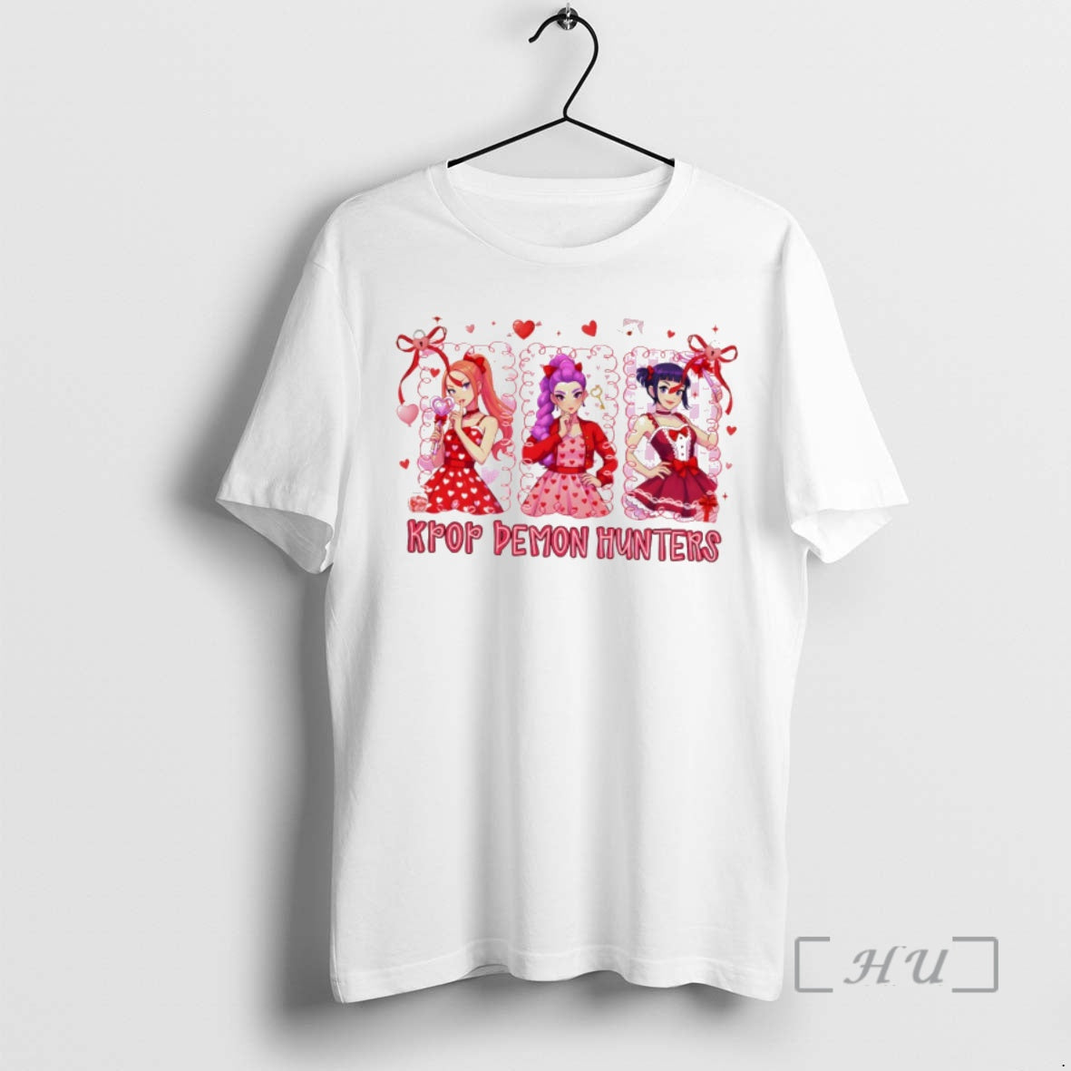 Officials Kpop Demon Hunters Love Huntrix Coquette Happy 2026 T-Shirts, Hoodie, Sweatshirt - T-Shirt, Sweatshirt, Hoodie