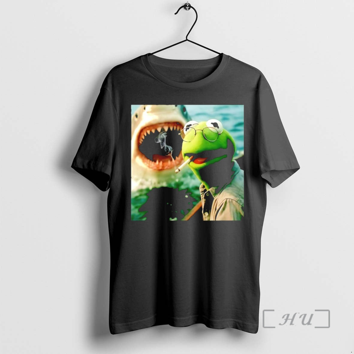 Officials Kermit Frog Smoking Jaws Muppet Meme T-Shirts, Hoodie, Sweatshirt - T-Shirt, Sweatshirt, Hoodie