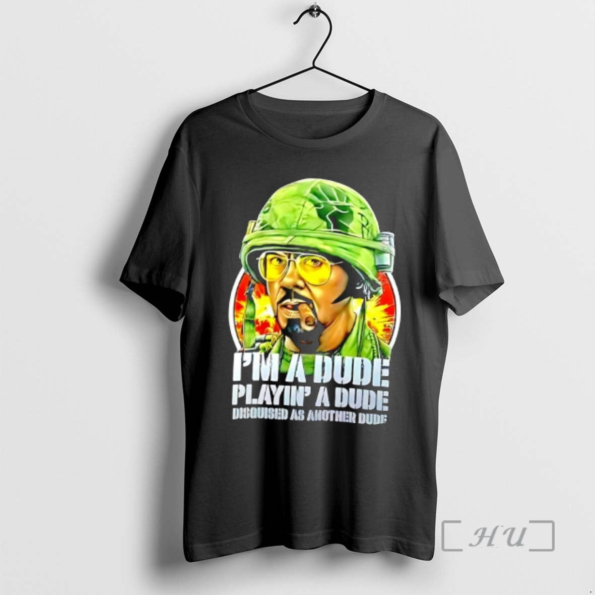Officials Kirk Lazarus Tropic Thunder Im Dude Playin Dude Disquised As Another Dude T-Shirts, Hoodie, Sweatshirt - T-Shirt, Sweatshirt, Hoodie