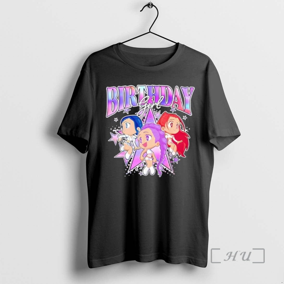 Officials Kpop Demon Hunters Girl Adorable Chibi Group T-Shirts, Hoodie, Sweatshirt - T-Shirt, Sweatshirt, Hoodie