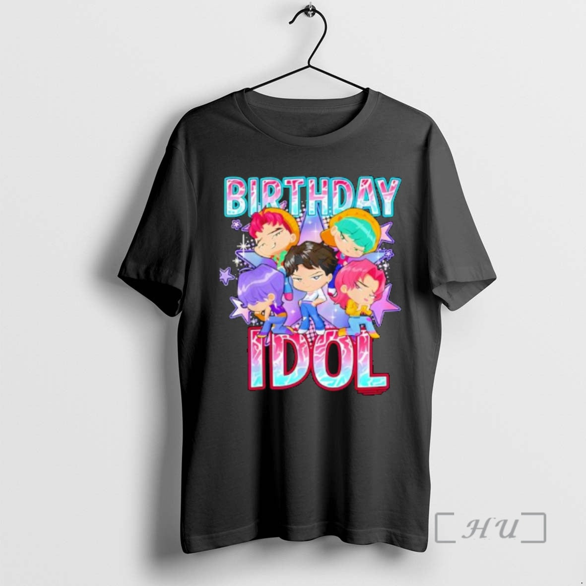 Officials Kpop Demon Hunters Idol Cute Chibi Group T-Shirts, Hoodie, Sweatshirt - T-Shirt, Sweatshirt, Hoodie